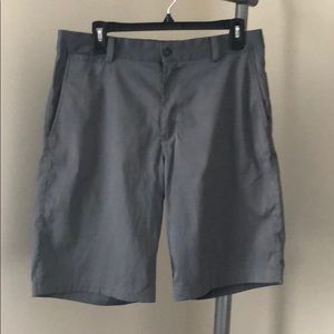Gray Nike Golf Shorts